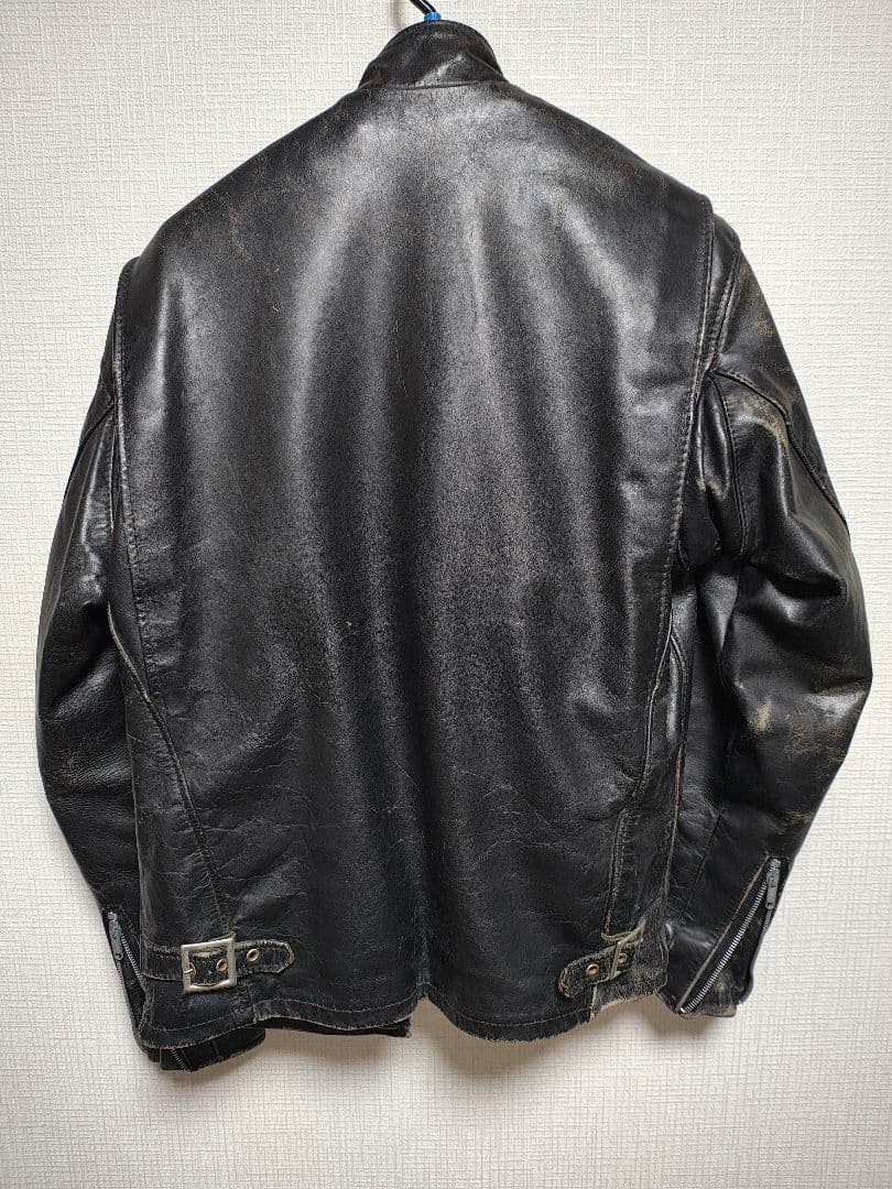 Schott シングルライダースジャケット 36サイズ