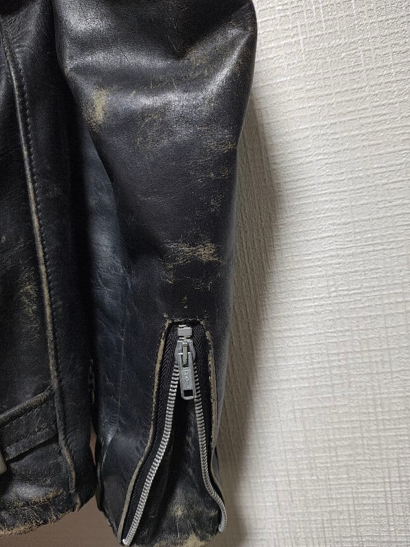Schott シングルライダースジャケット 36サイズ