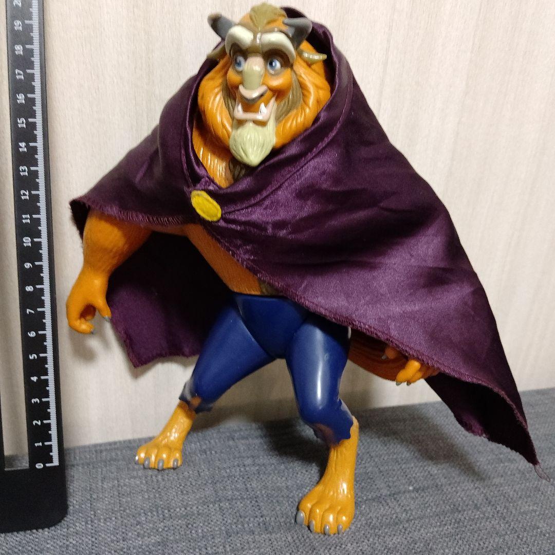 美女と野獣　野獣フィギュア 紫のマント 約30cm　クラシックドール　ビースト