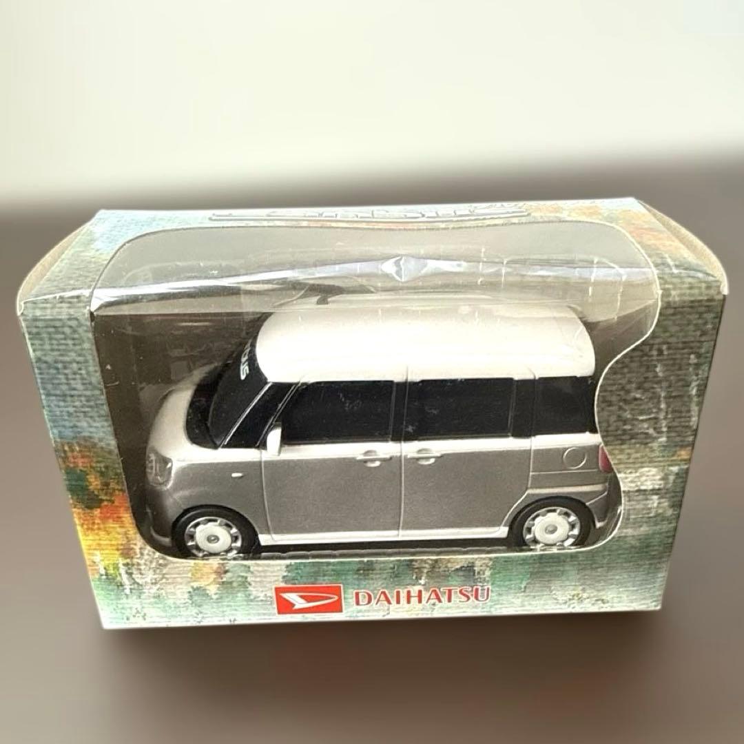 初代 旧型 ムーヴ キャンバス ダイハツ プルバックカー　シルバー ×ホワイト