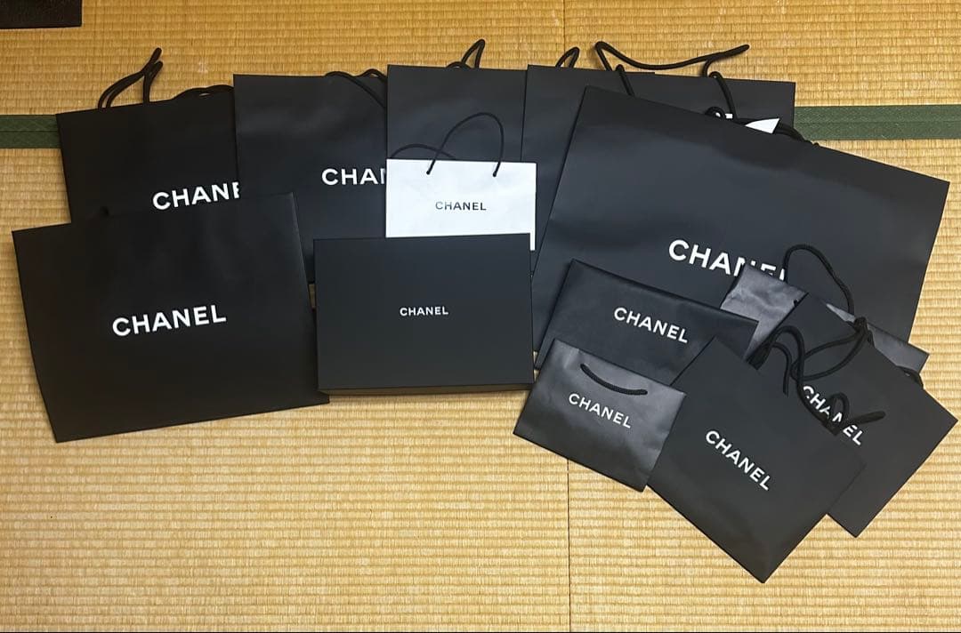 LOUIS VUITTON & CHANEL ショップ袋 セット
