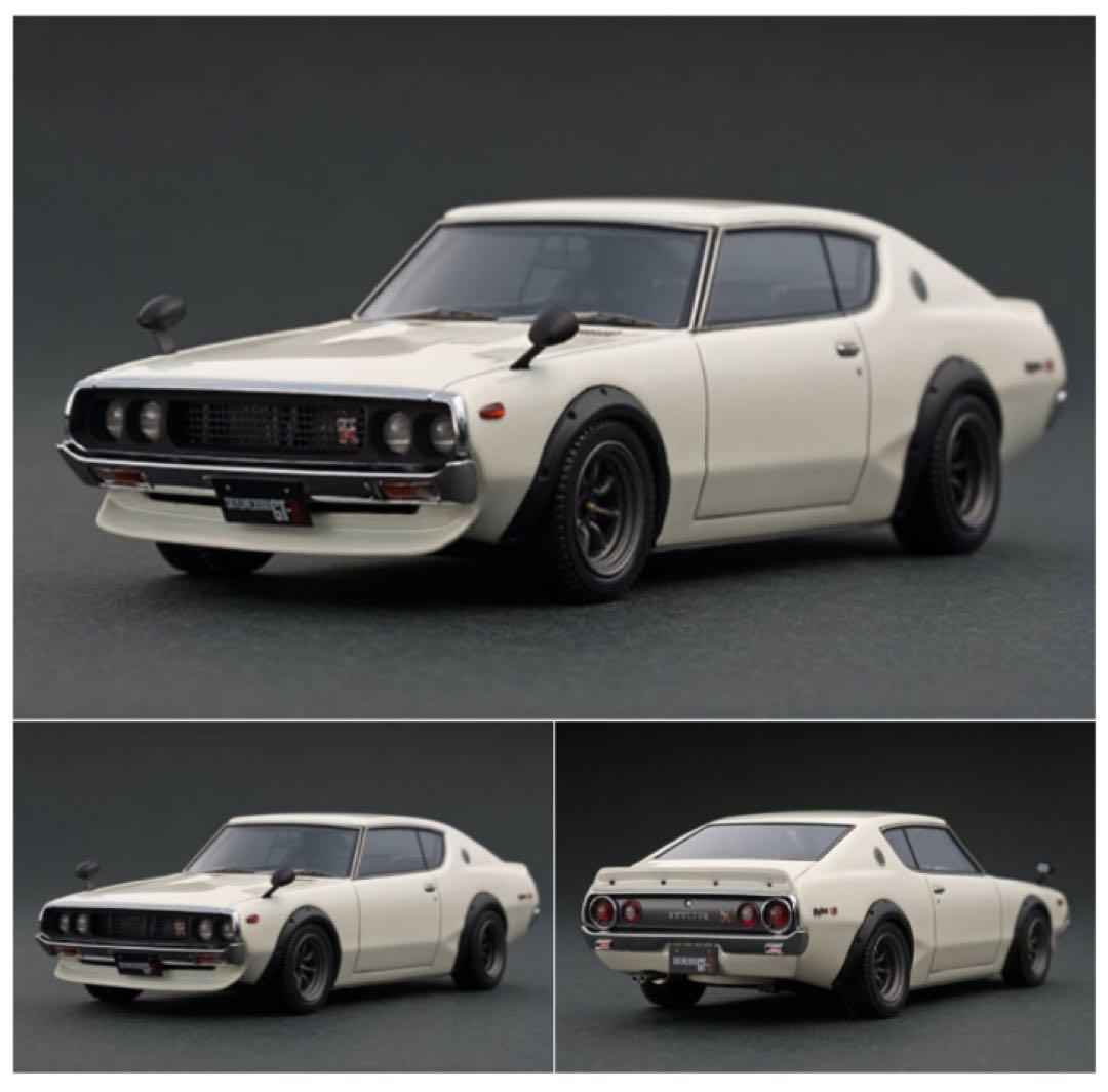 1/43 イグニッションモデル ケンメリ スカイライン 2000 GT-R 白