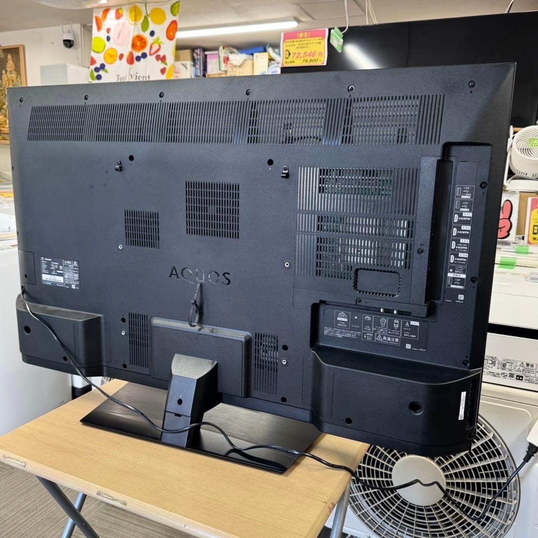 シャープ 2023年製 50V型4Kチューナー内蔵液晶テレビ Wチューナー