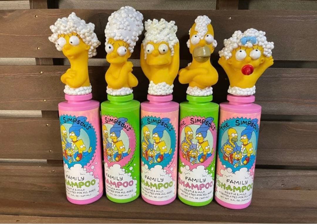 シンプソンズ　ヴィンテージ　レトロソーキボトル