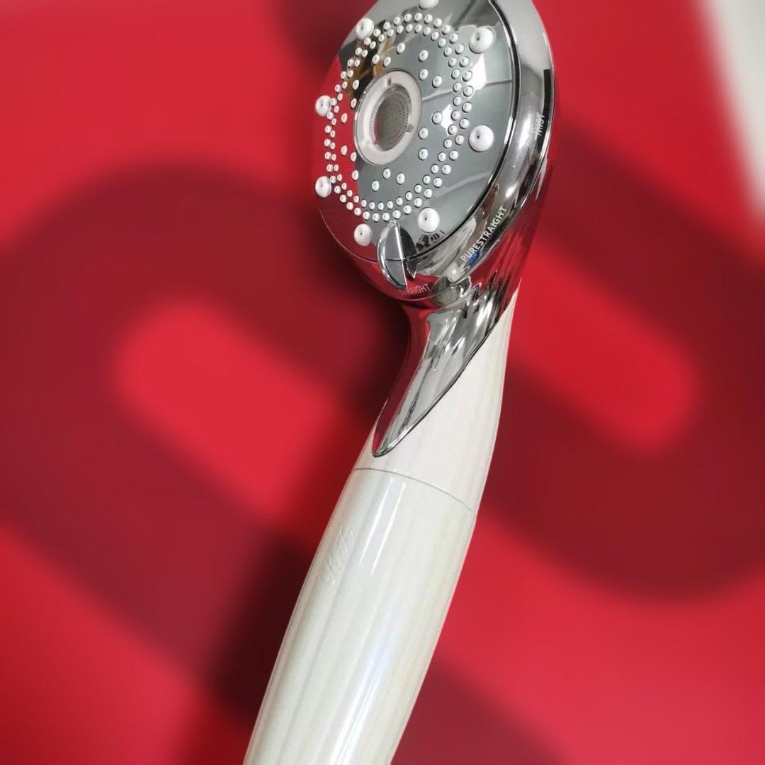 ReFa ホワイト/シルバー シャワーヘッド　ファインバブルピュア