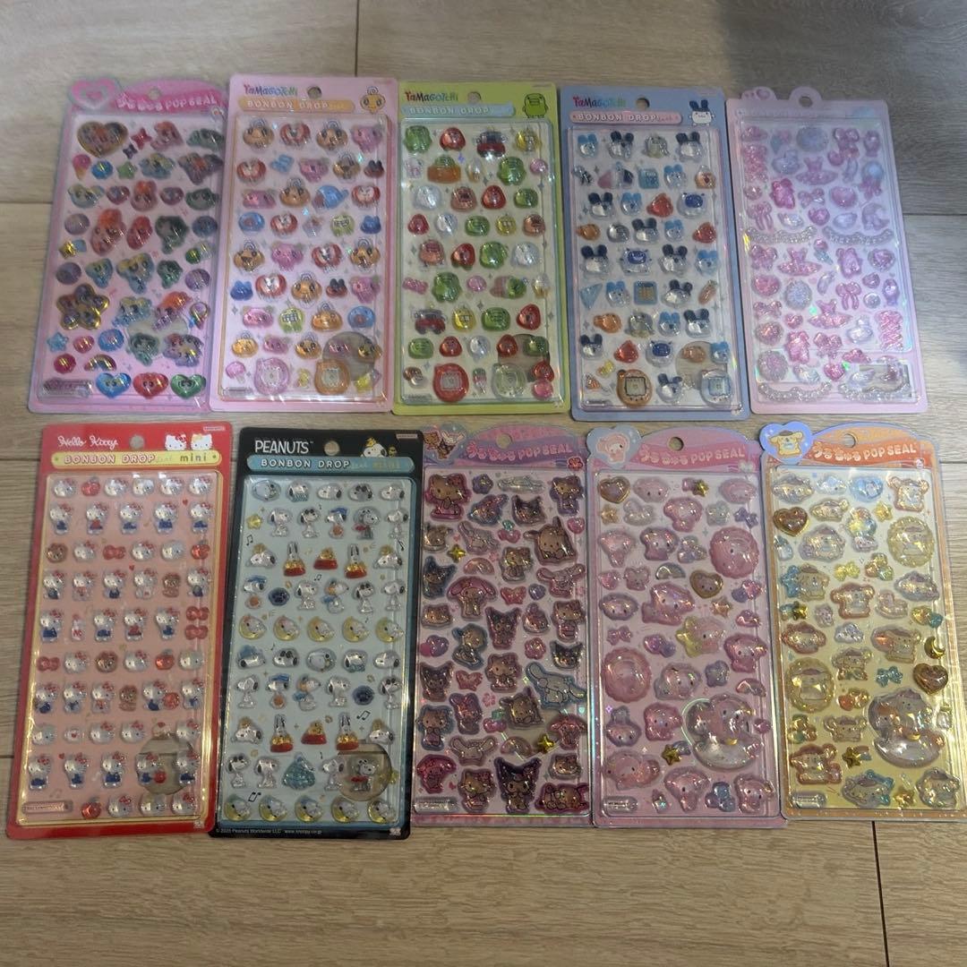 最安値！国内正規品　たまごっちボンドロ サンリオ等10枚まとめ売り