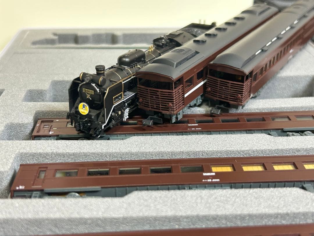 鉄道模型　Nゲージ　KATO 10-1499 SLやまぐち号　D51 35系