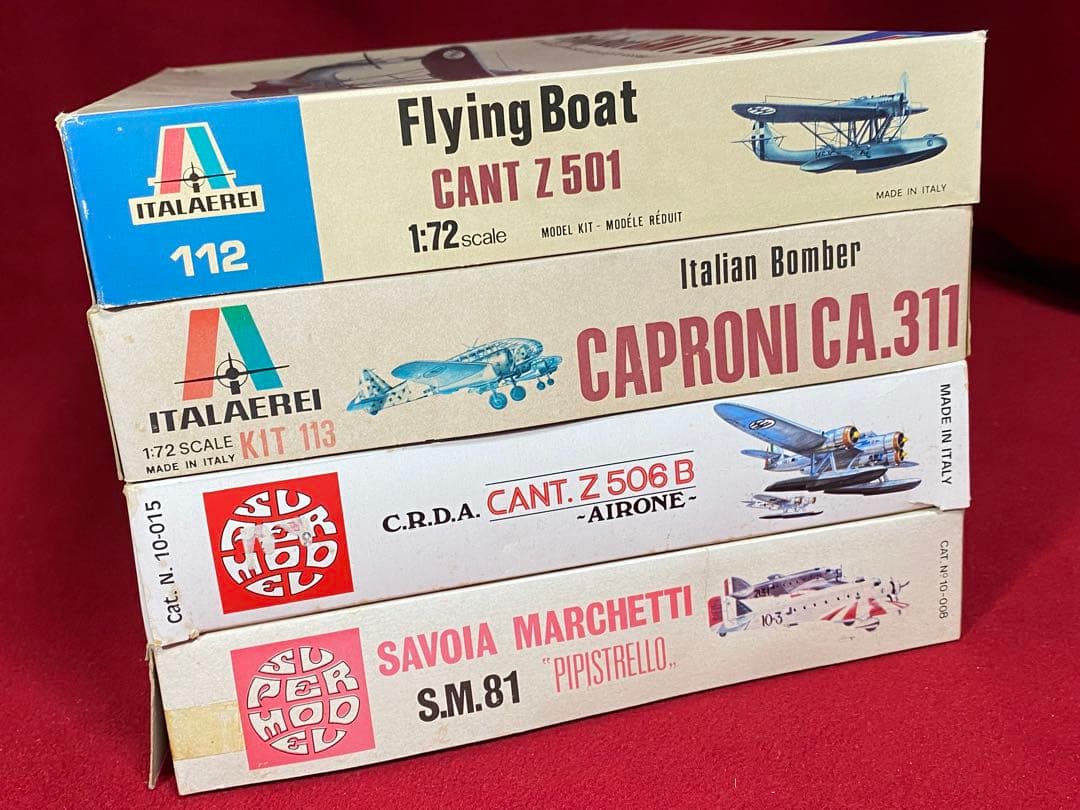 A 1/72 カントZ501 他イタリア機 全4個セット
