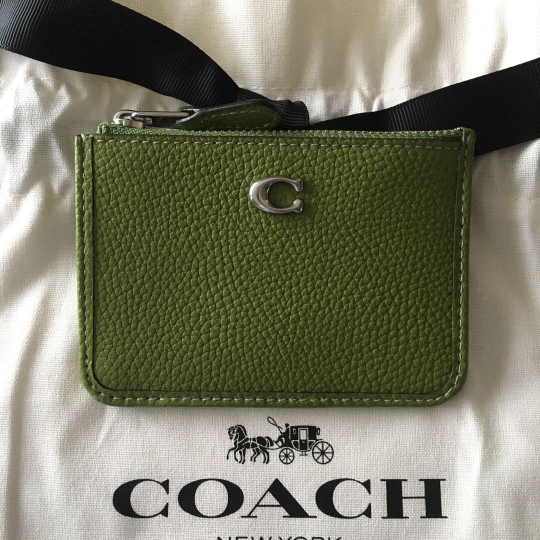 新品　コーチ COACH 定価15,400円 レザー スキニー ID ケース