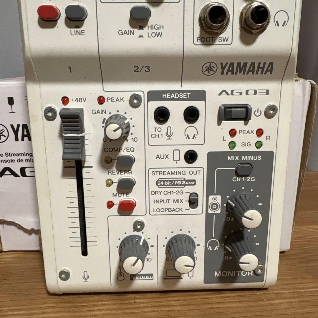 【美品】YAMAHA AG03 MK2