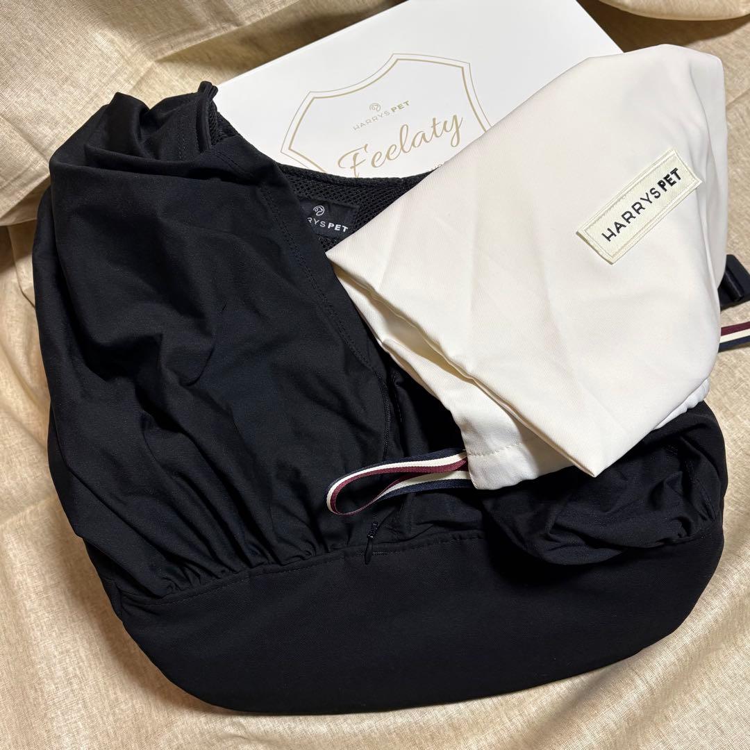 ハリースペット スリング ブラック M 抱っこ紐 キャリーウェア feelaty