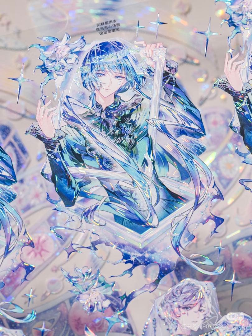 【9413】海外　マステ　3/5/巻　貝殻光マスキングテープ　人物系