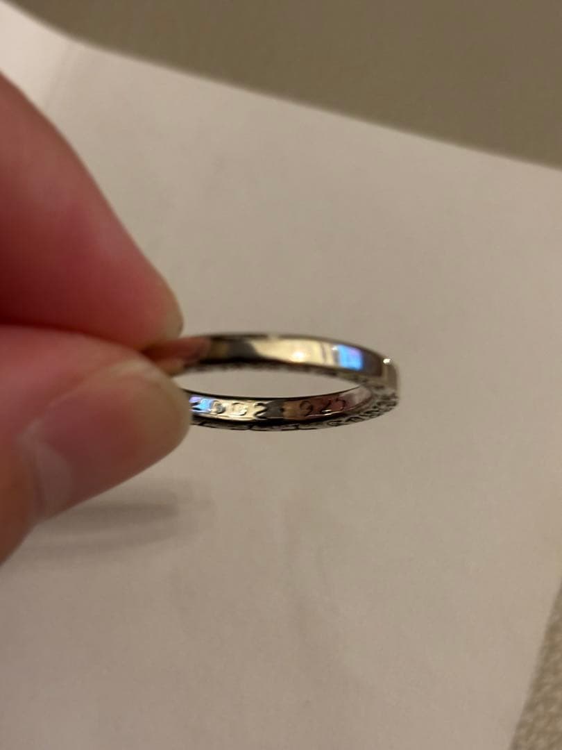 確実正規品 Chrome hearts NTFL RING リング クロム