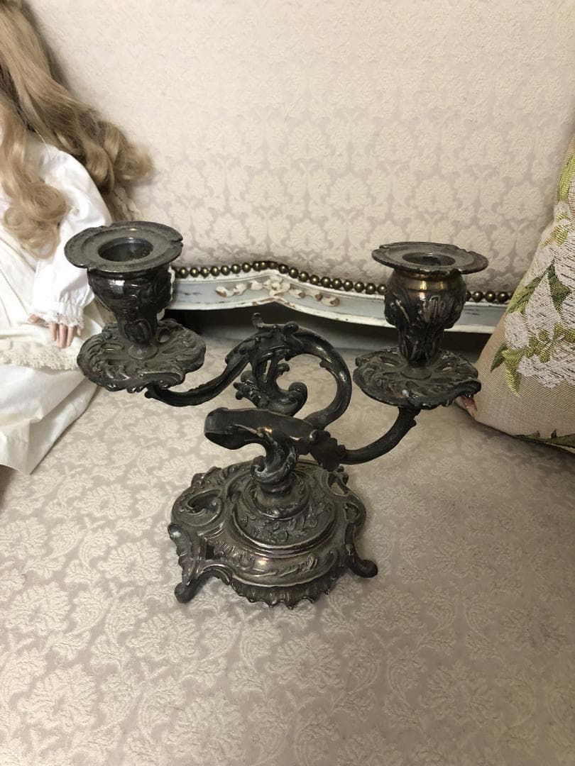 フランスアンティーク キャンドルスタンド