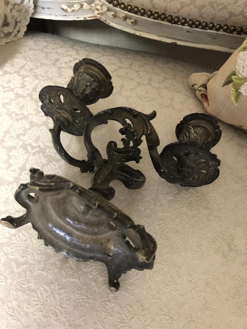 フランスアンティーク キャンドルスタンド