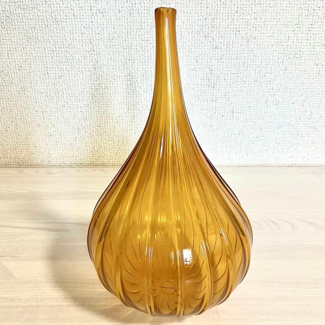 サルビアティ DROPS ドロップス 花瓶 ベネチアンガラス ムラノ