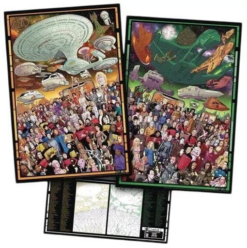 新スタートレック 30周年記念ポスターセット(3枚組)シリアルナンバー900