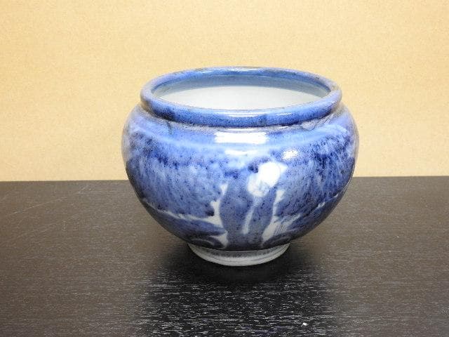 伊万里　染付　壺　MA323