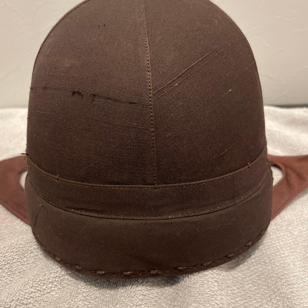 昭和19年製　旧日本陸軍　戦車帽　夏用　小号