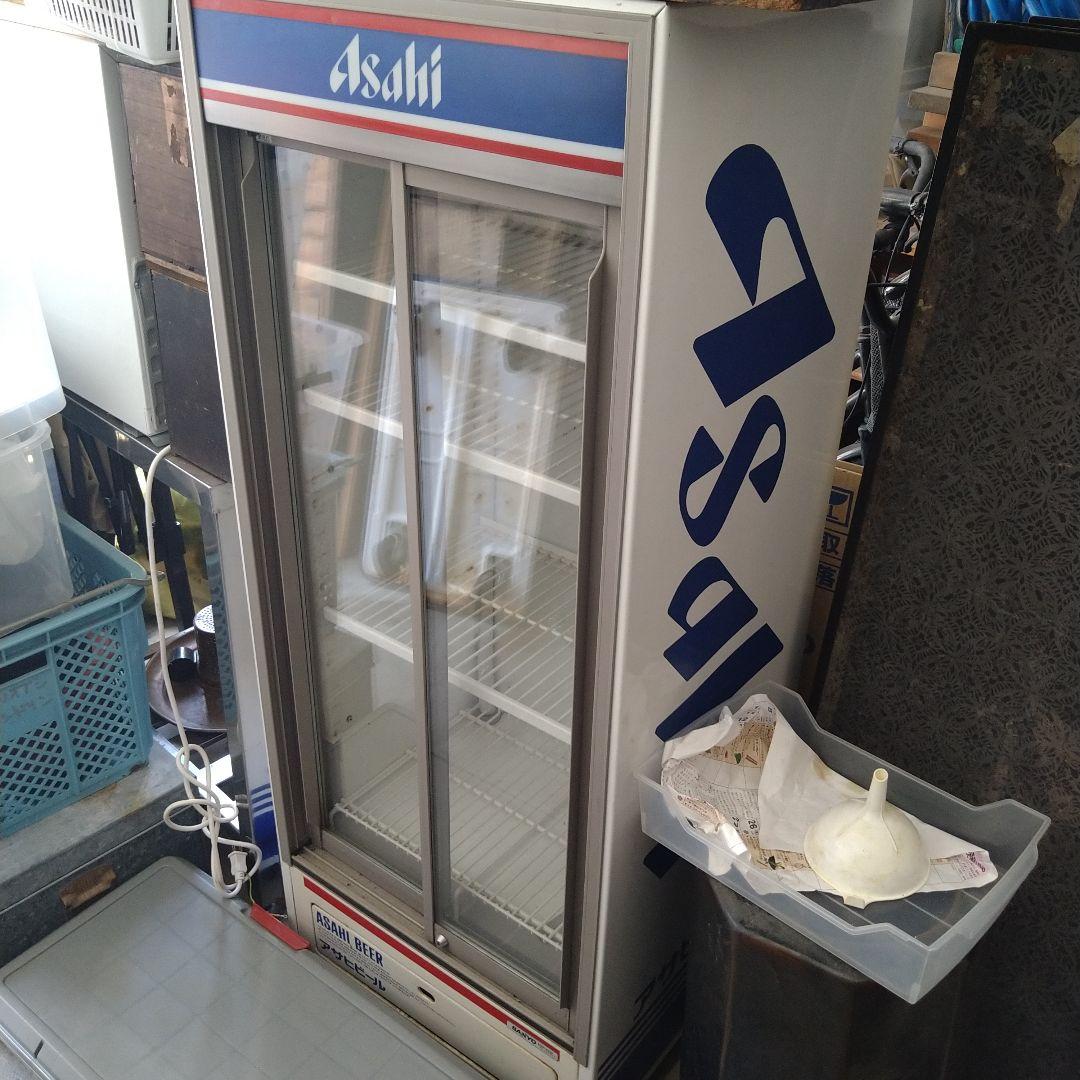 SANYO 冷蔵ショーケース SMR-S72F 動作品 冷蔵庫 二重扉