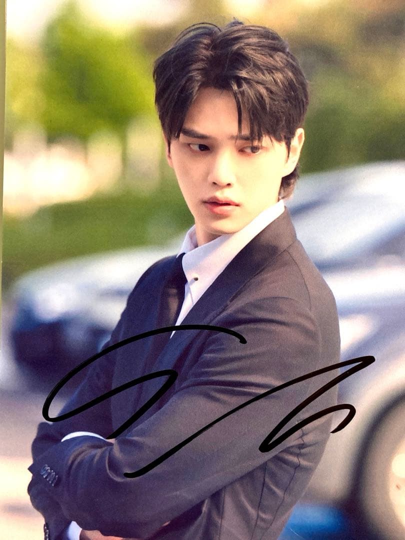 セール中…ソン・ガン直筆サイン入り2Lサイズ写真…