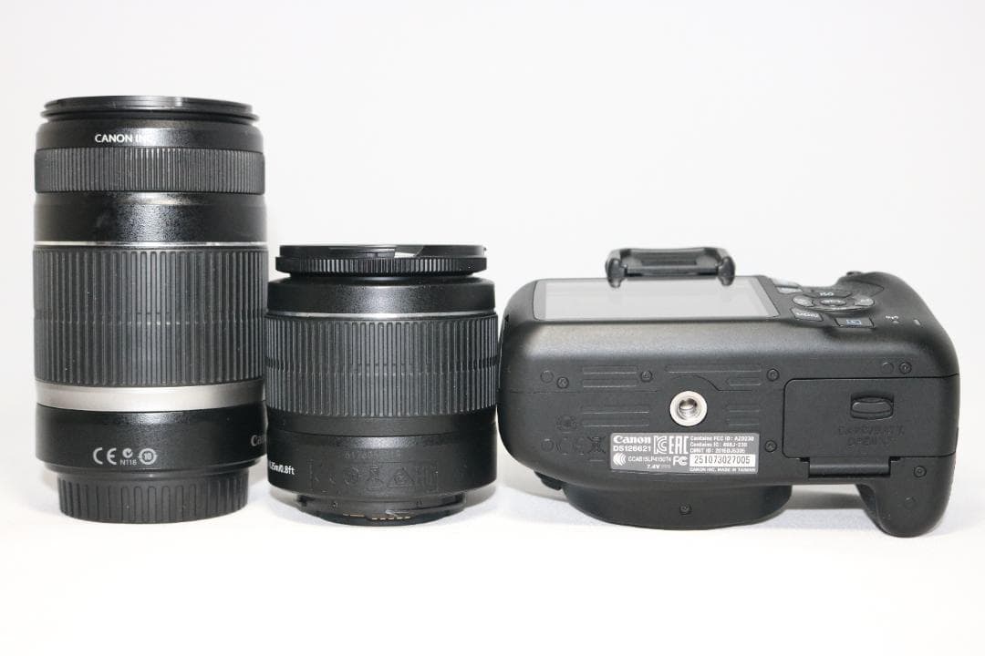 ダブルレンズセット 大人気⭐Canon Kiss X80⭐初心者 一眼レフ 入門