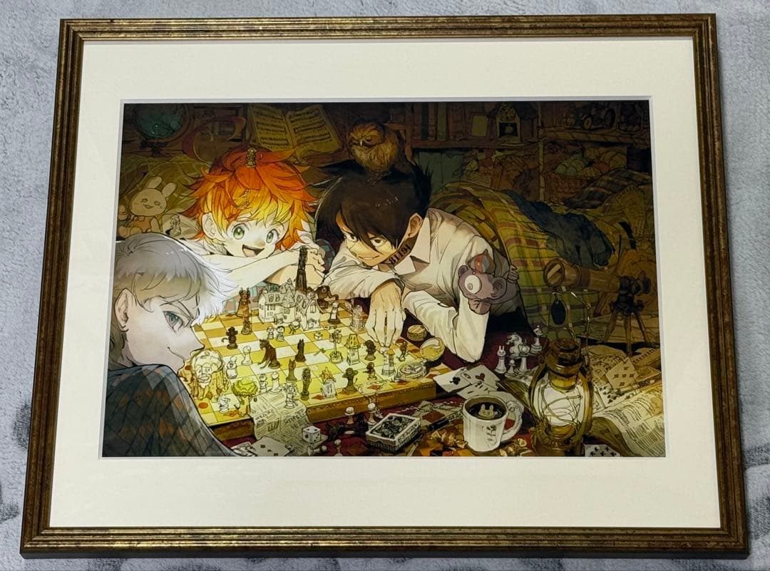 【最終価格】約束のネバーランド 高級複製原画 ジャンプフェスタ2021