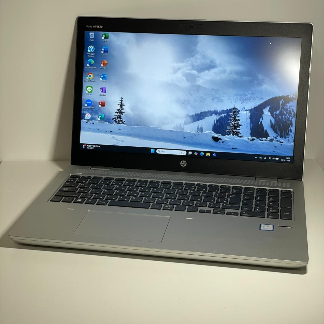 HP ProBook 第8世代i7 512GB/16GB ノートPC win11