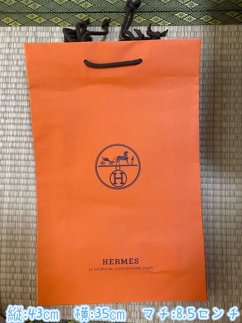 【美品】HERMESのショップ袋　ショッパー85点