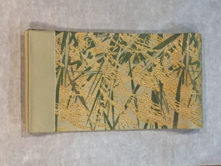 山口美術織物 天恵日輪豊穣文 帯 未使用品