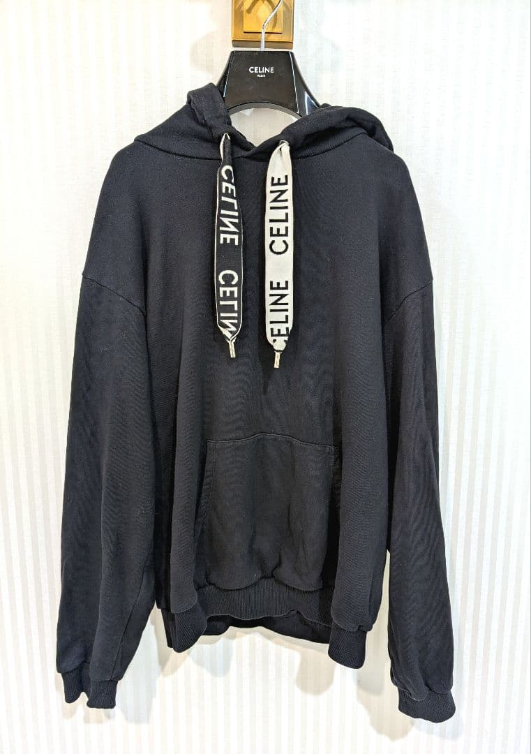 【半額以下】クリーニング済 CELINE セリーヌ フーディー パーカー