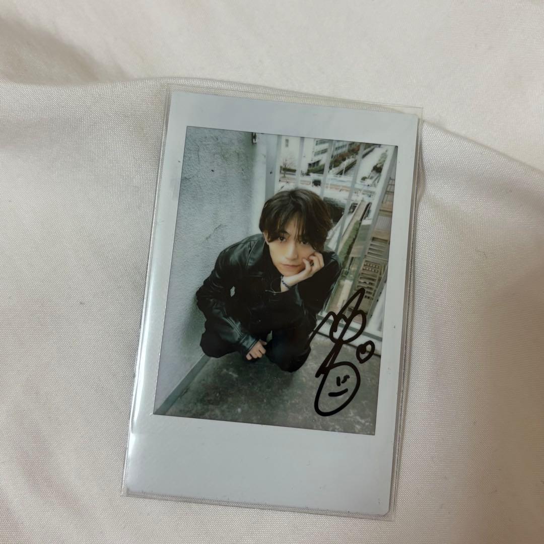 timelesz 橋本将生 サイン入りチェキ@年内処分