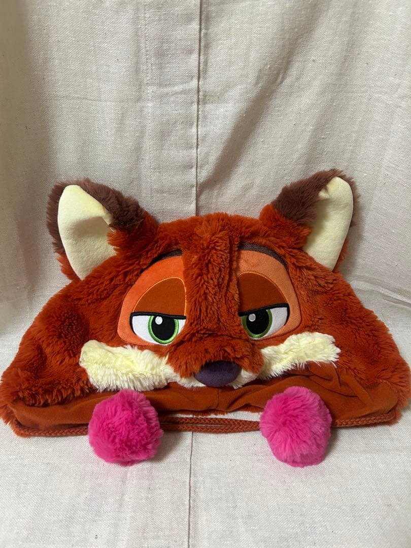 ディズニー　ズートピア　ニック　ファンキャップ