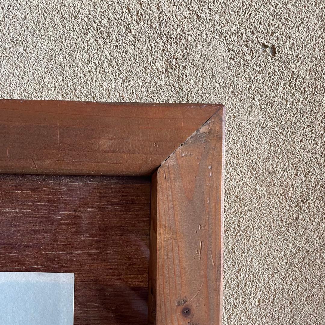 浜口陽三　印刷　ポスター　「魚とレモン」　1958年　額付き　25.11.1−2