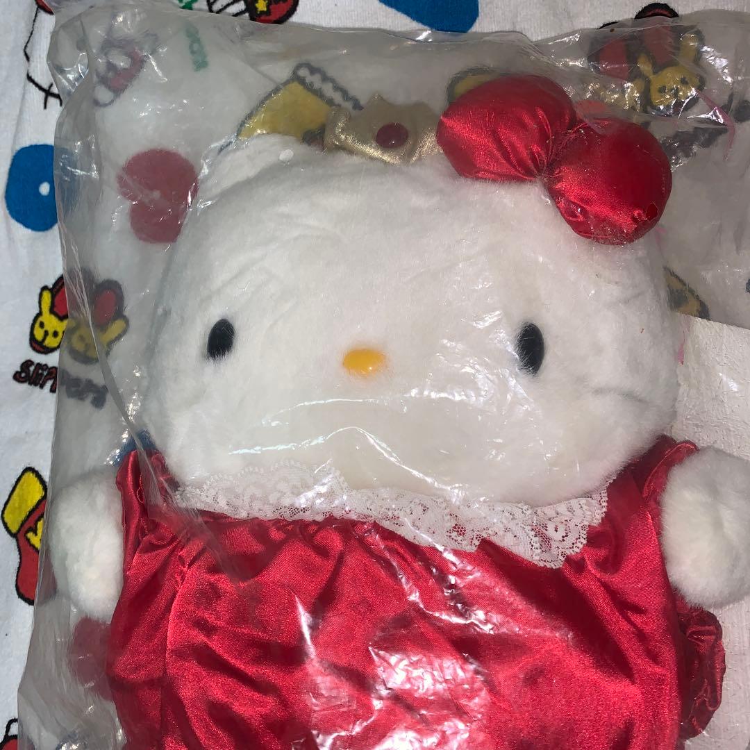 【レトロ・超激レア】SANRIO ハローキティ 光るメロディぬいぐるみ