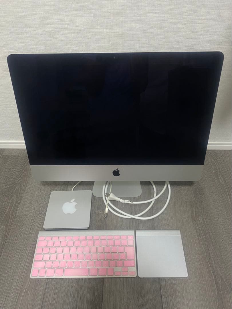 Apple iMac シルバー キーボード　トラックパッド　CDドライブ　セット
