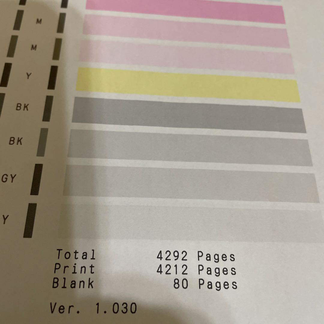 【稼働品・美品】【総印字4292枚】　TS8530 Canon インクジェット
