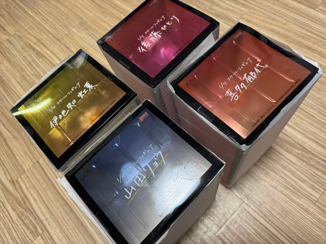 【新品未開封】グッスマ　後藤ひとりほか　フィギュア　結束バンド　外箱に一部ヨレ