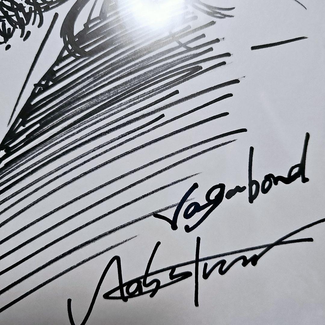 バガボンド 宮本武蔵 イラスト 直筆サイン色紙