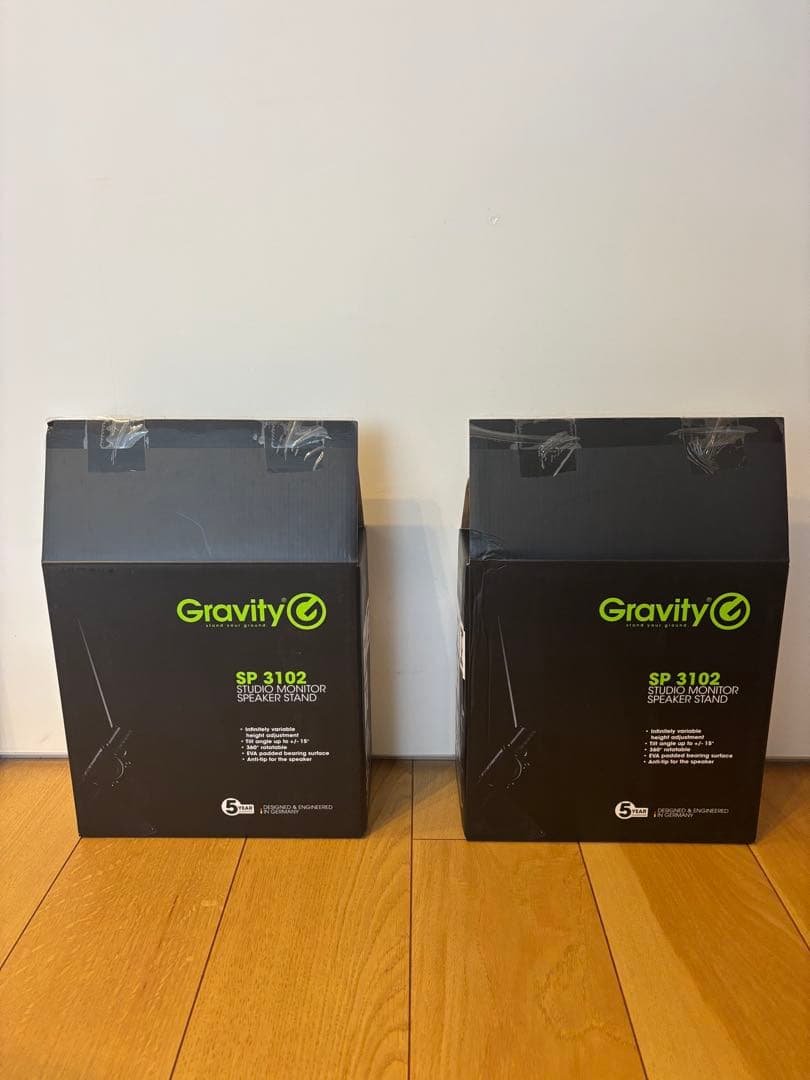 Gravity スピーカースタンド SP 3102 ブラック　ペア