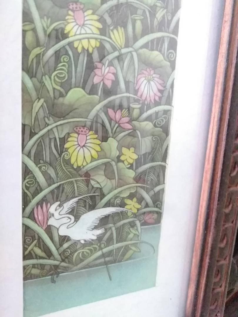 新品★バリ島 ウブド★絵画セット★額縁★フレーム ラグジュアリーリゾート