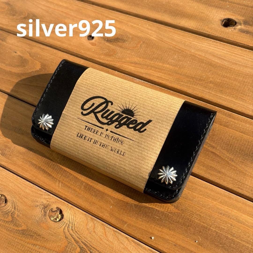 ミドルトラッカーウォレット　アポロコンチョ　silver925