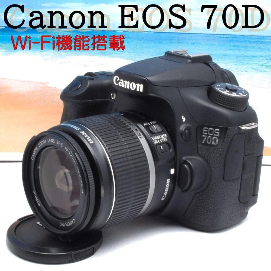 ☆風景★人物撮影★Wi-Fi転送★スムーズな動画撮影★Canon EOS 70D