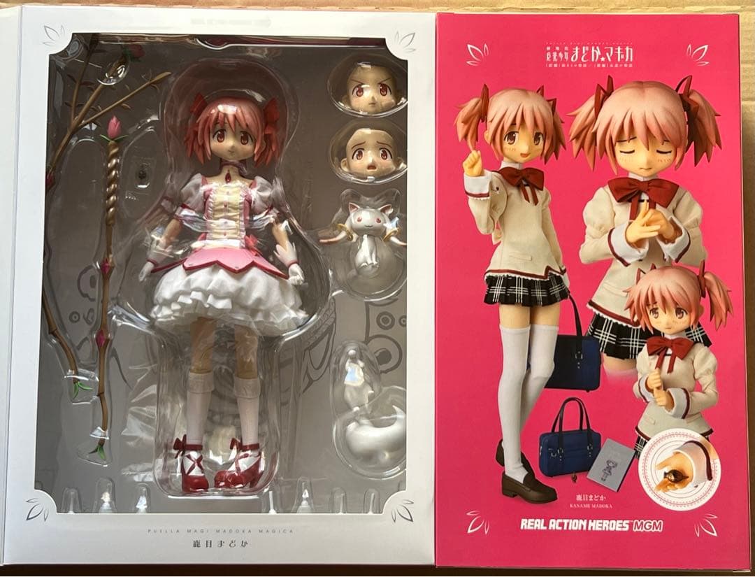 まどマギ RAH MGM 鹿目まどか &制服ver 2体セット メディコムトイ