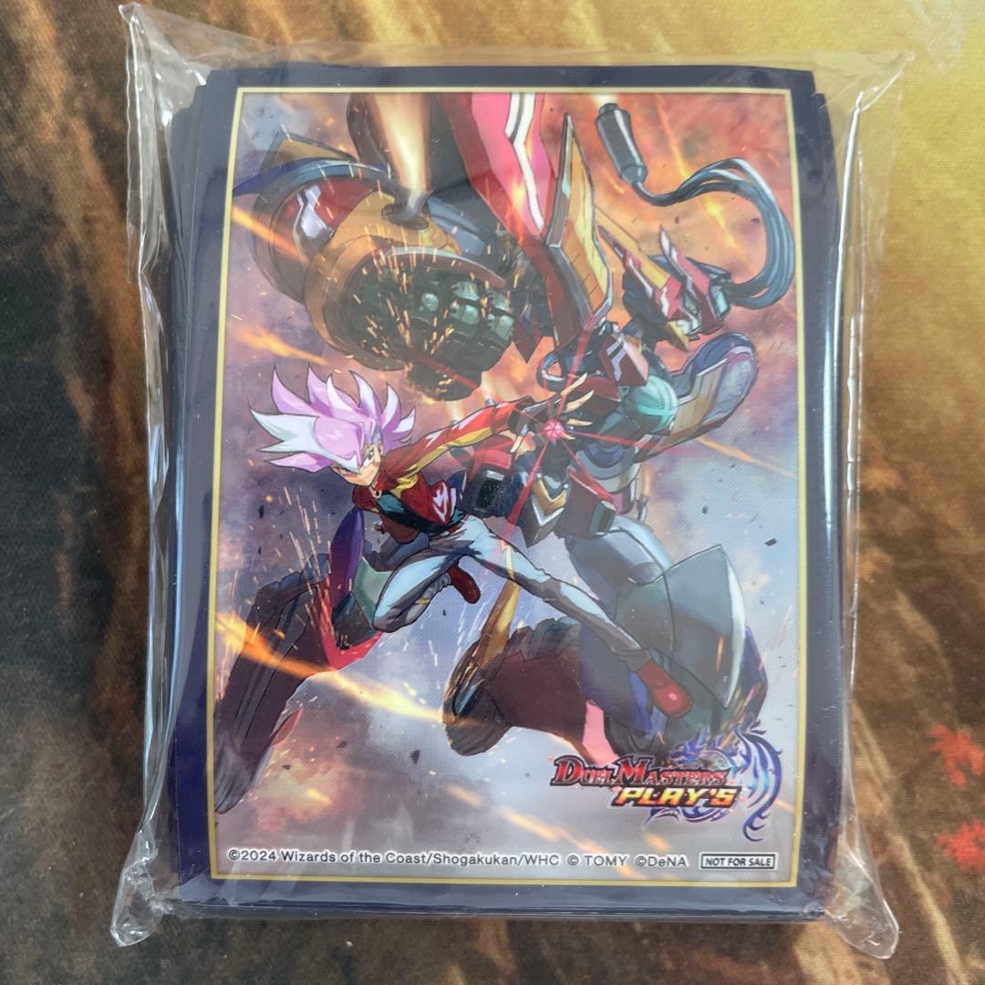 レッドゾーン　バサラ　スリーブ　デュエプレGP 公式サプライ　未開封