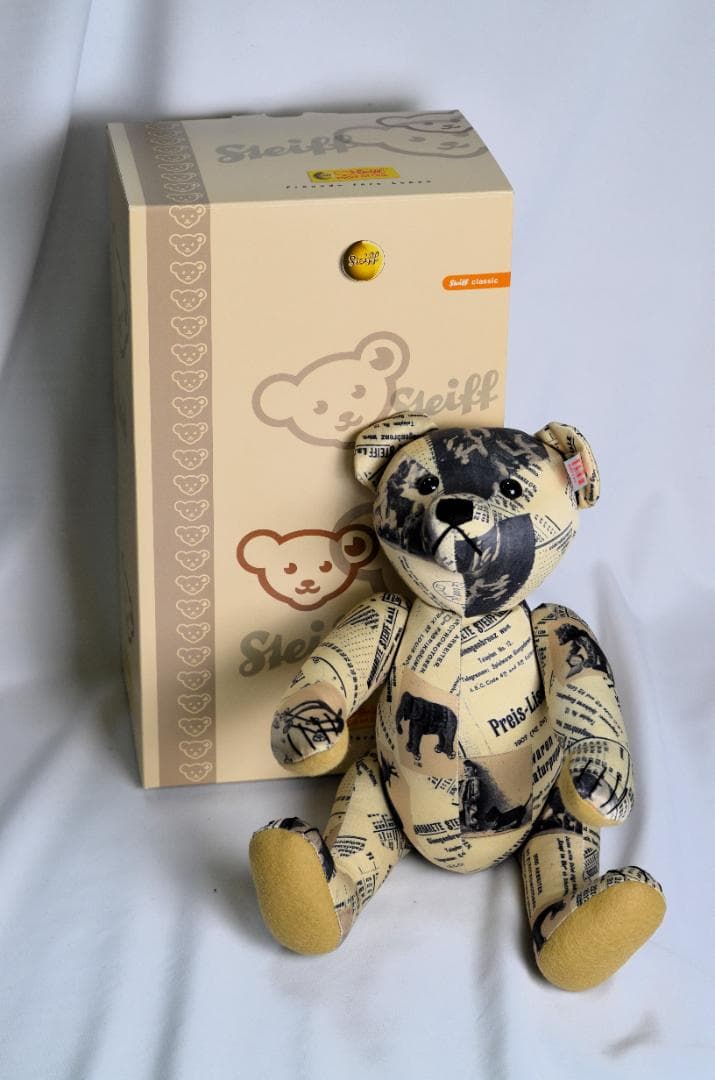 【美品】シュタイフ カタログテディベア 30cm　世界限定2007体