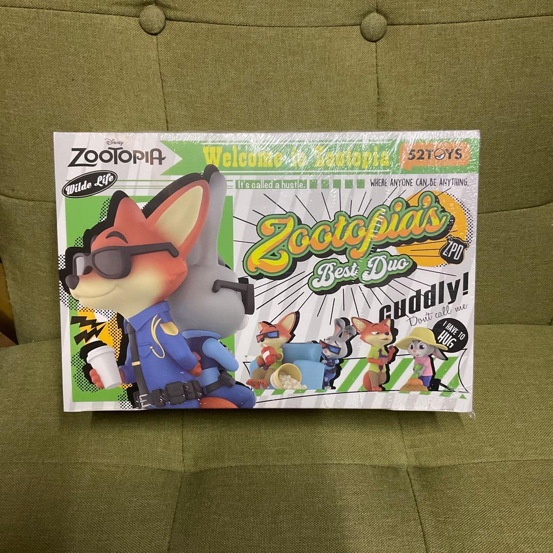 52TOYS ズートピア　BOX 未開封　シュリンク有り　Best Duo