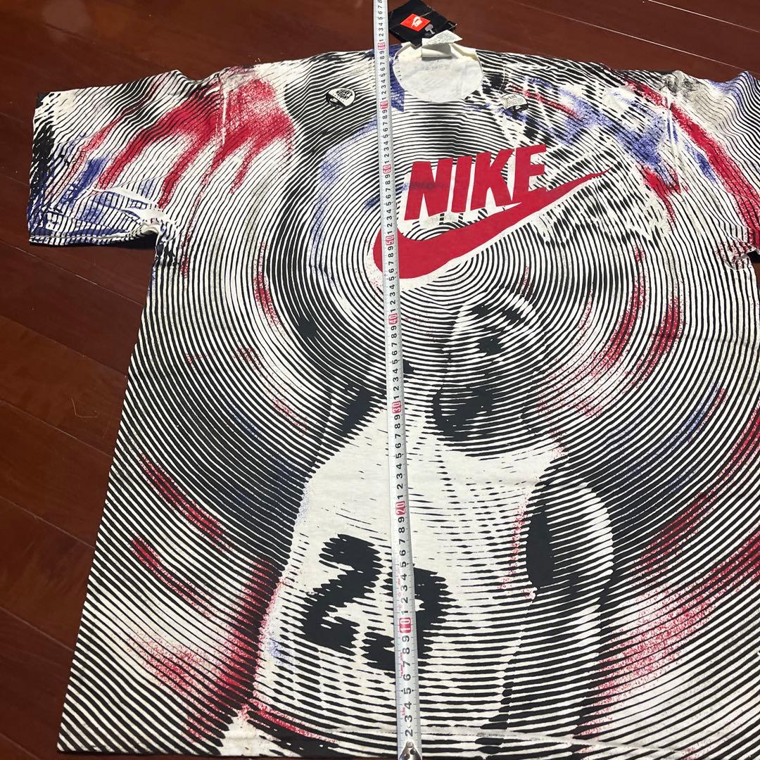 Nike 1991 USA製 Jordan ジョーダン 総柄 Tシャツ XL
