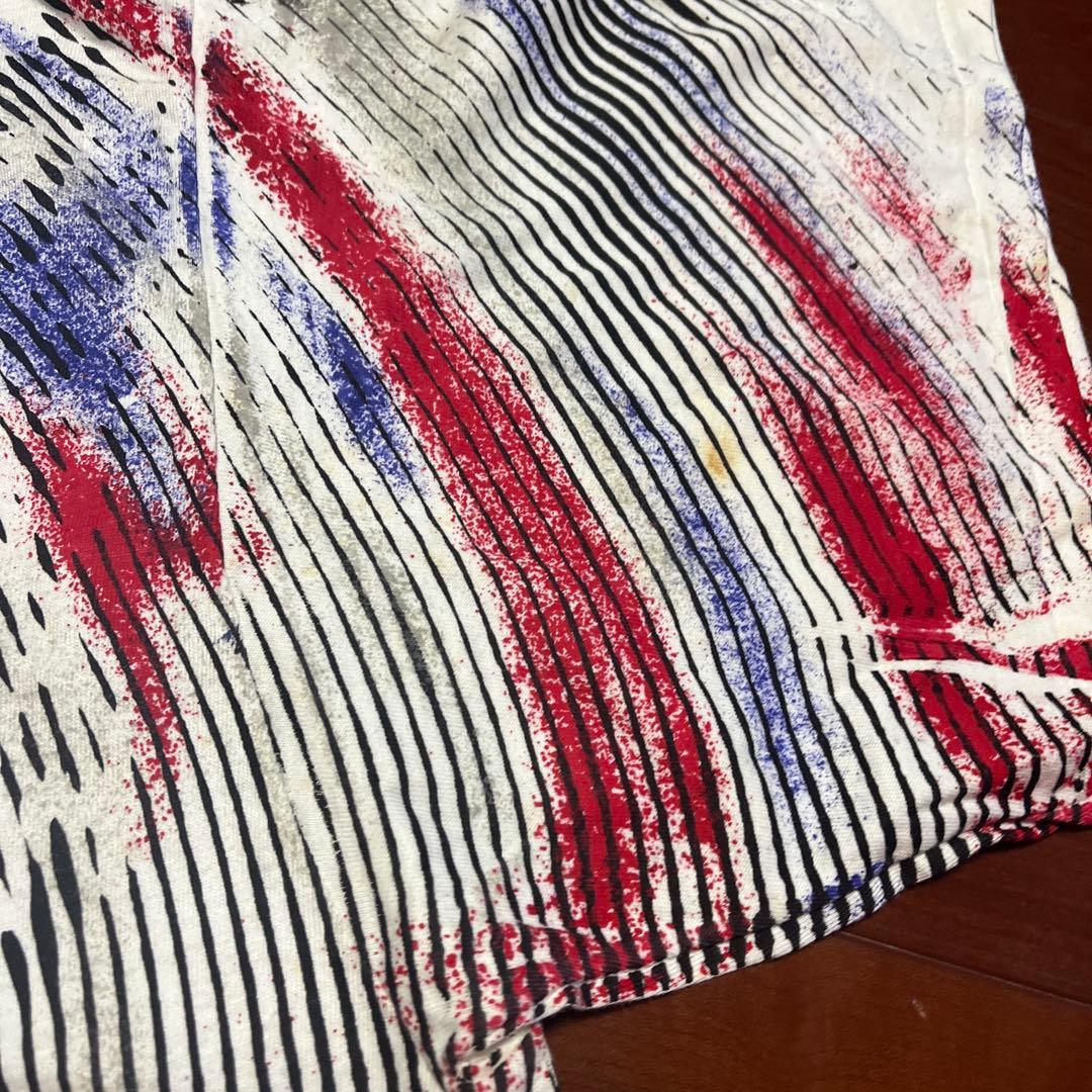 Nike 1991 USA製 Jordan ジョーダン 総柄 Tシャツ XL