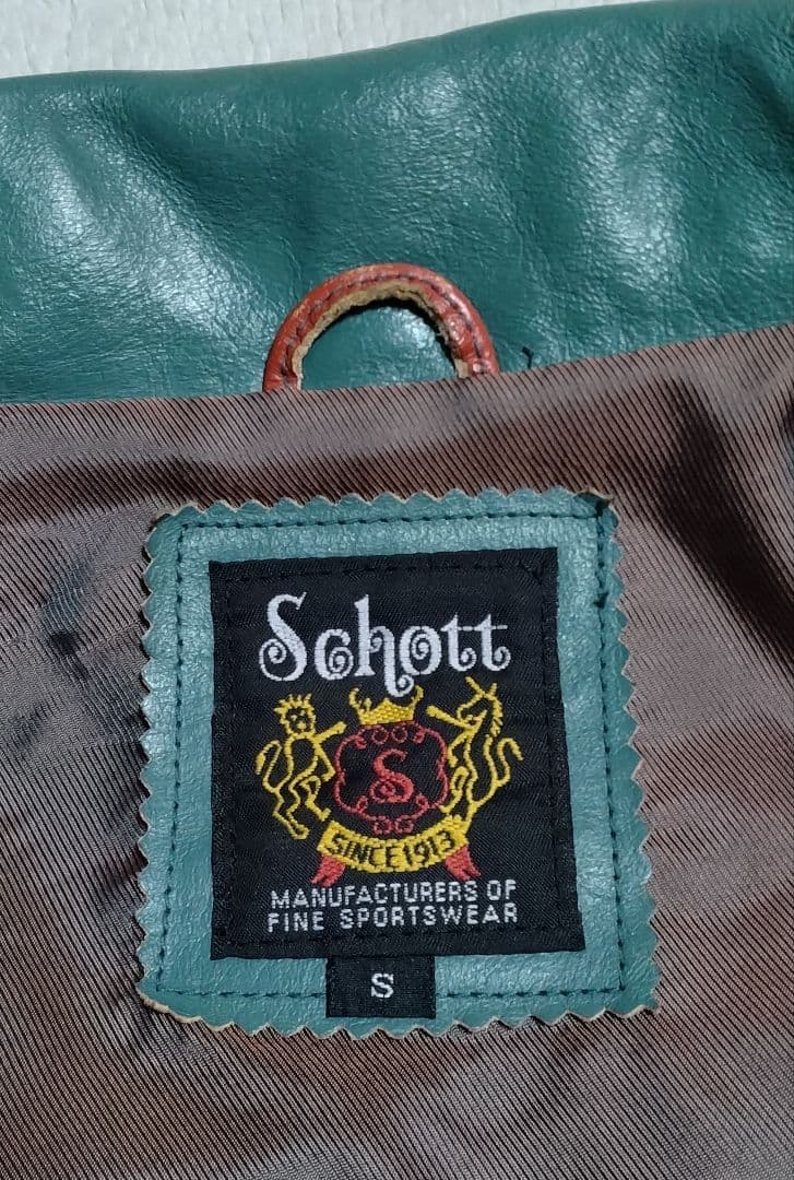 【牛革】schott レザー・ジャケット